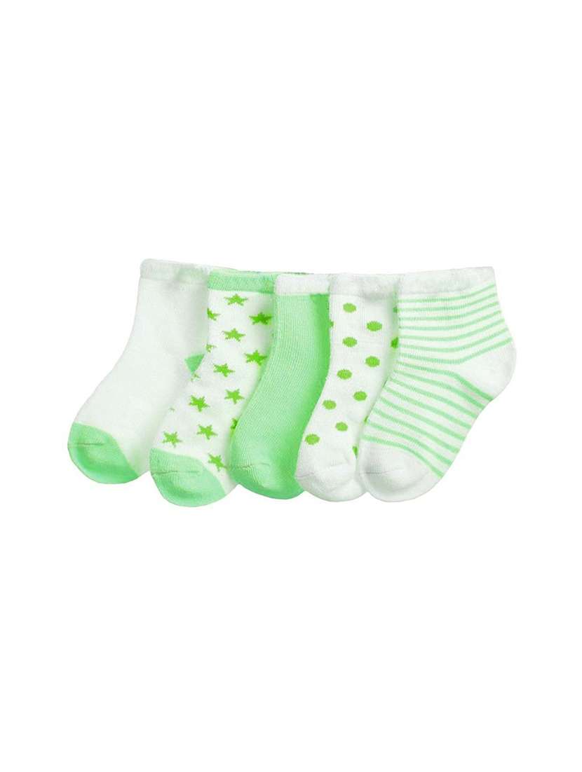 kids pack of 5 ankle length sock