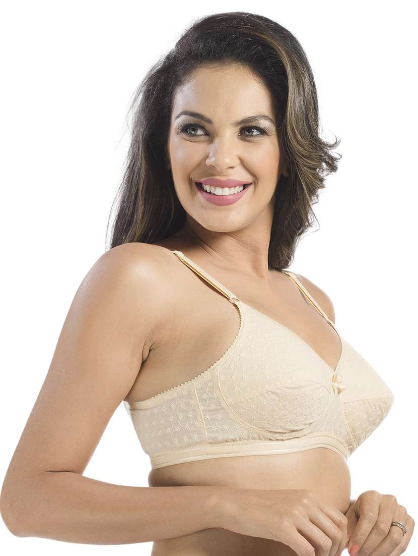 pack of 3 solid regular bra  - 19139182 -  Standard Image - 1