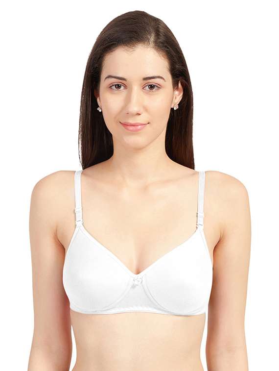 pack of 2 solid regular bra  - 19139343 -  Standard Image - 1