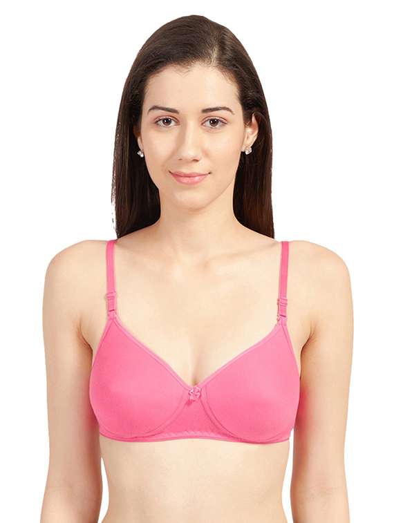 pack of 2 solid regular bra  - 19139346 -  Standard Image - 1