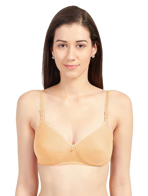 pack of 2 solid regular bra  - 19139347 -  Standard Image - 1