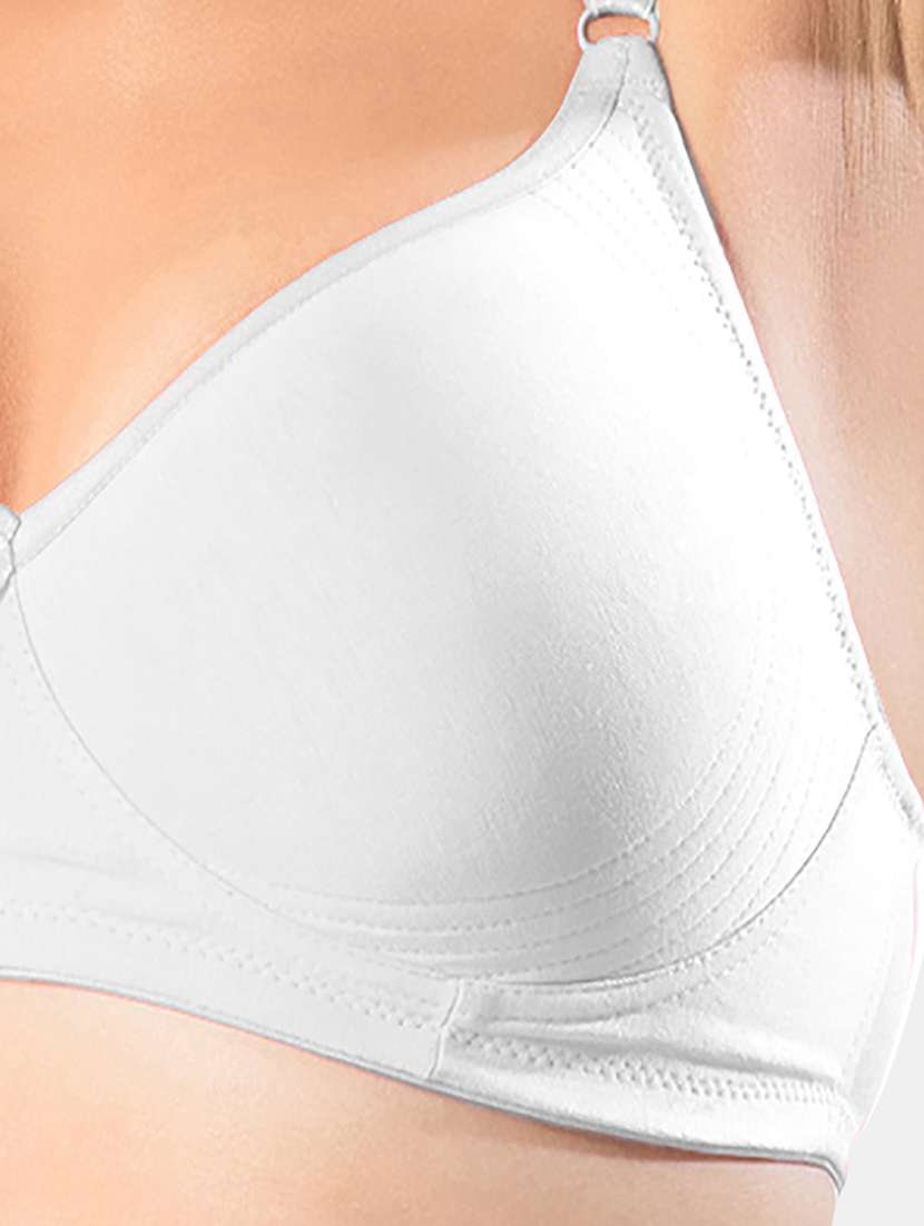 set of 2 solids t-shirt bras - 19139414 -  Standard Image - 4