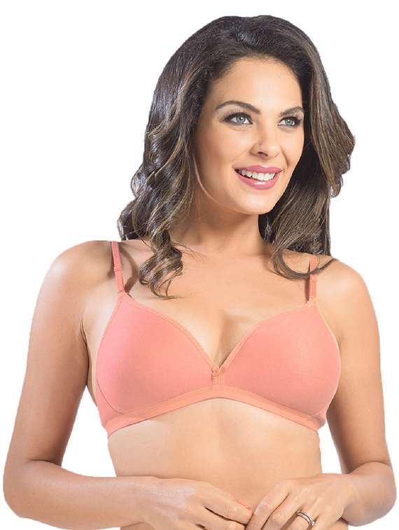 pack of 2 solid regular bra - 19139480 - Standard Image - 1