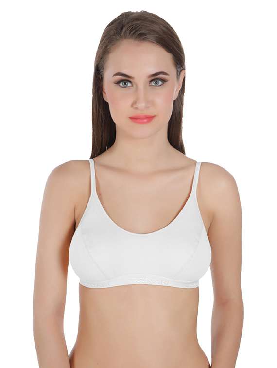 pack of 2 solid regular bra  - 19139510 -  Standard Image - 1