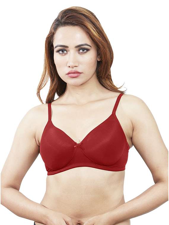 pack of 2 solid regular bra  - 19139587 -  Standard Image - 1