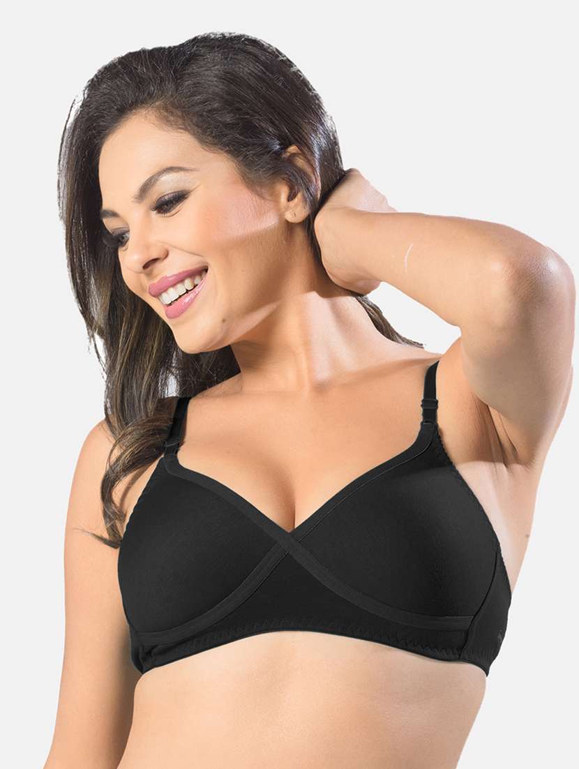 women cotton regular bra combo - 19139621 -  Standard Image - 1
