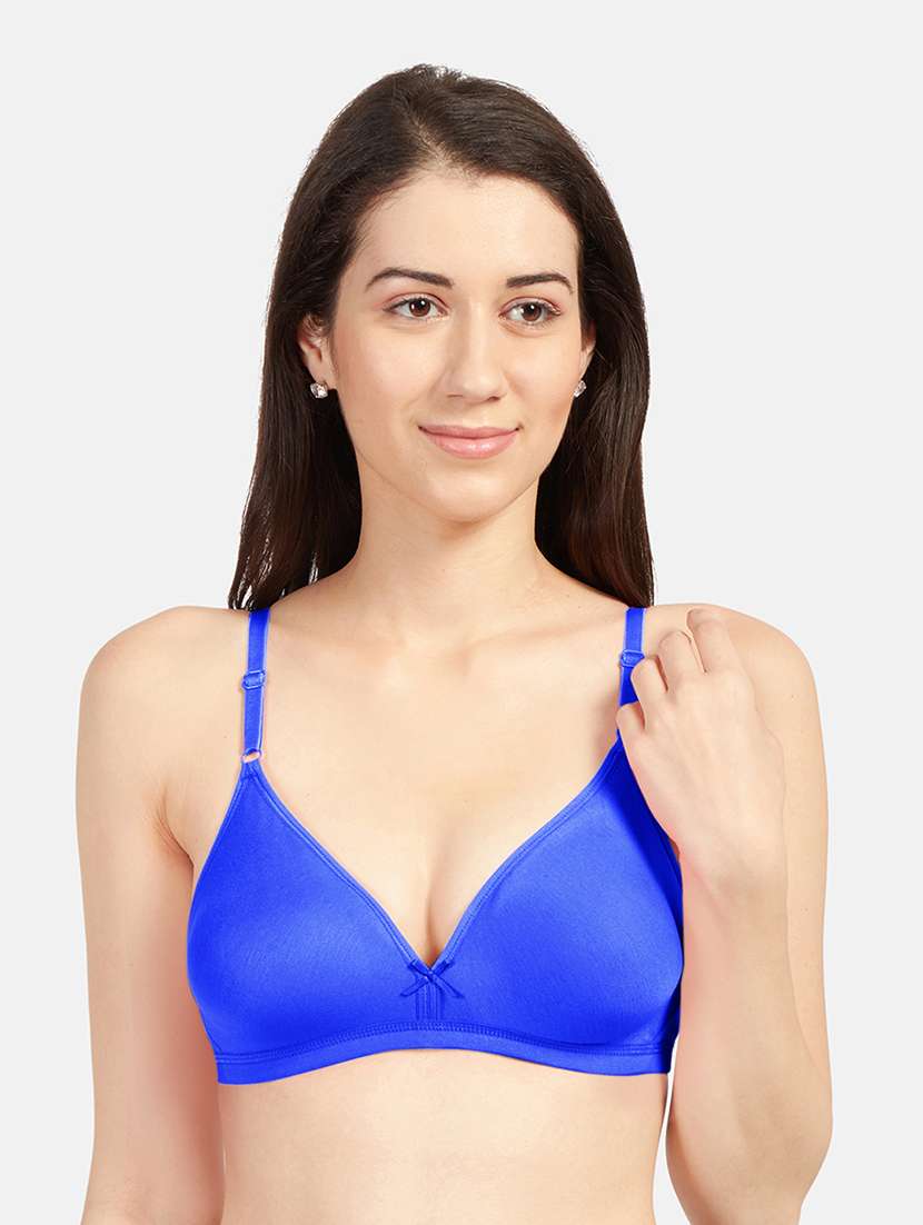 women pack of 2 solid bra combo - 19139722 -  Standard Image - 1