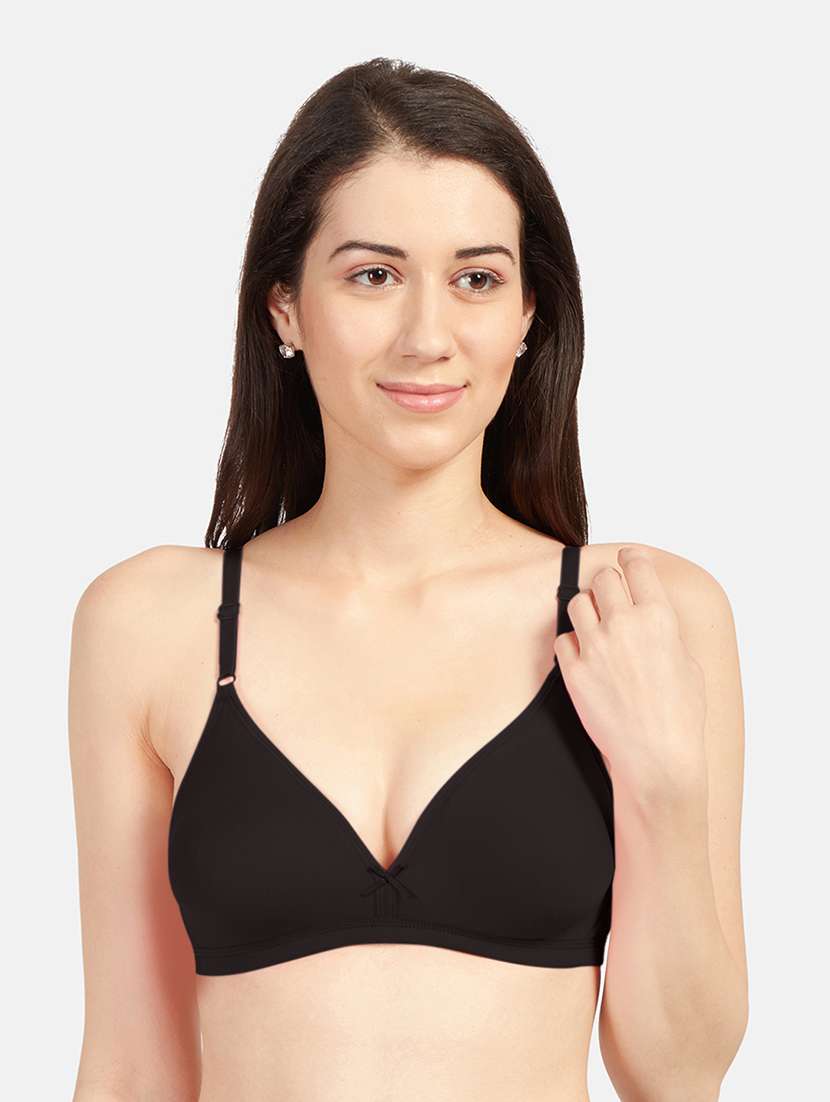 women pack of 2 solid bra combo - 19139724 -  Standard Image - 1