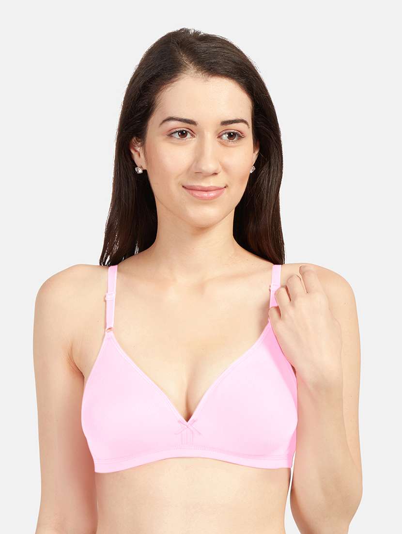 women pack of 2 solid bra combo - 19139726 -  Standard Image - 1
