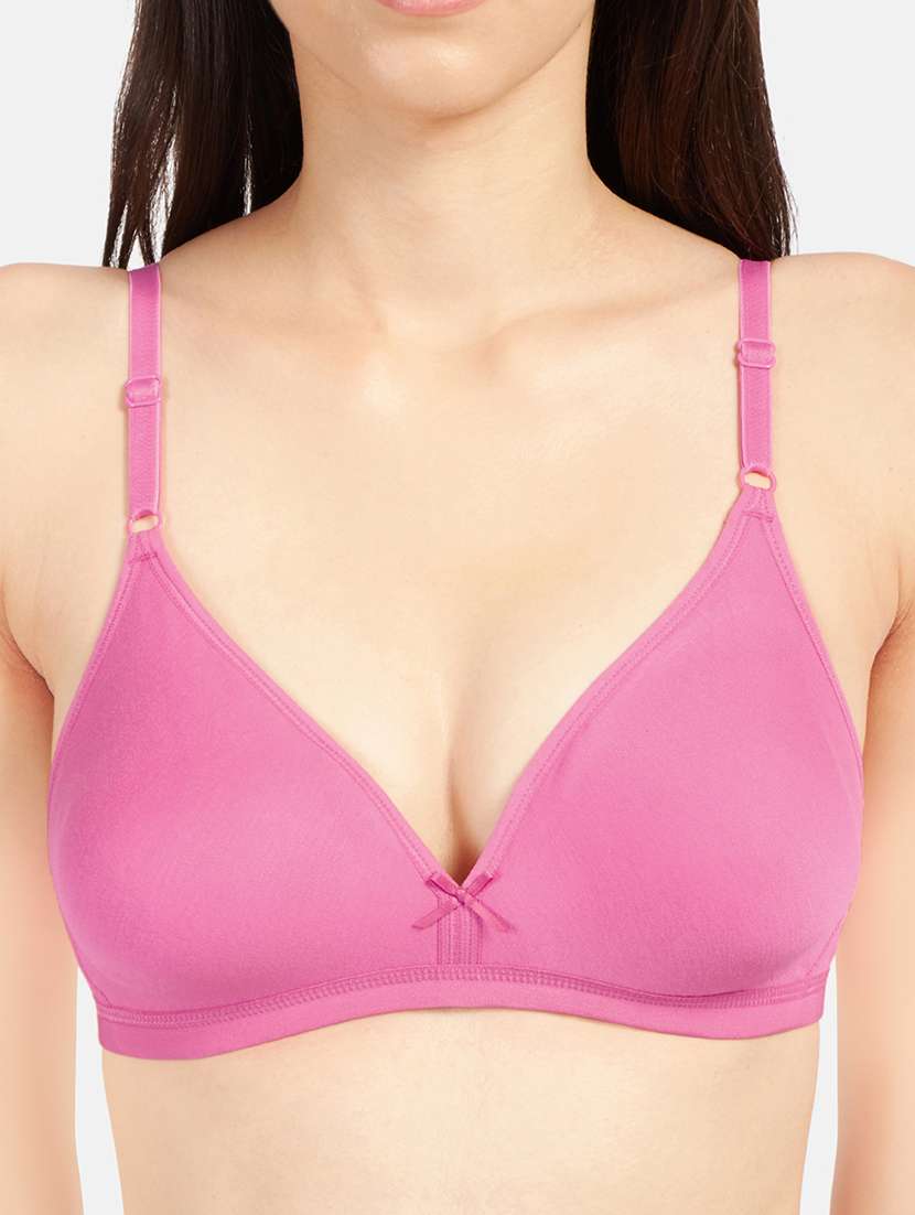 women pack of 2 solid bra combo - 19139727 -  Standard Image - 4