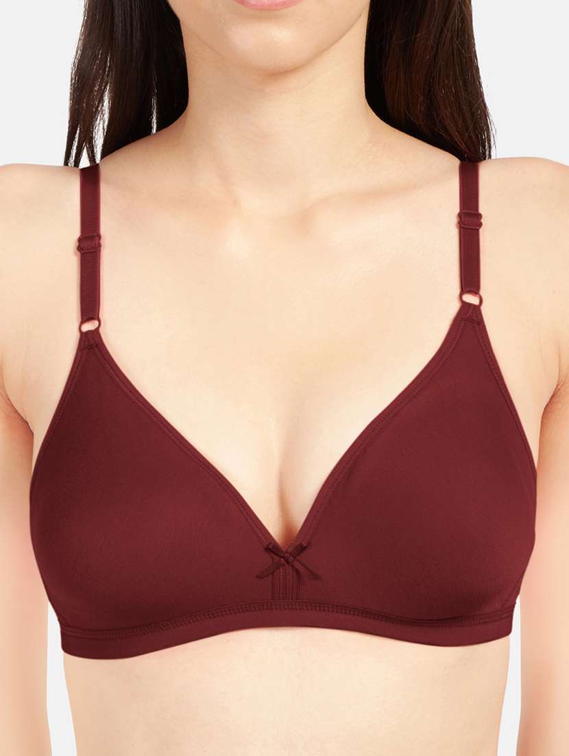 women pack of 2 solid bra combo - 19139729 -  Standard Image - 4