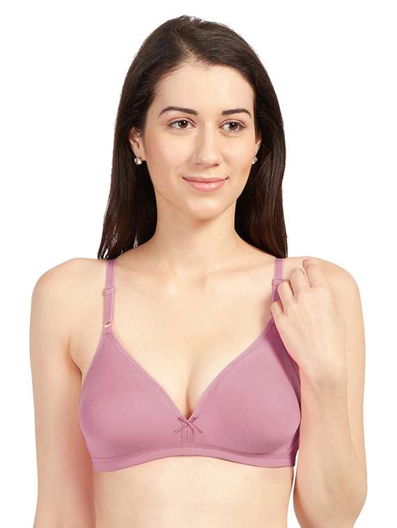 pack of 2 solid regular bra  - 19139733 -  Standard Image - 1