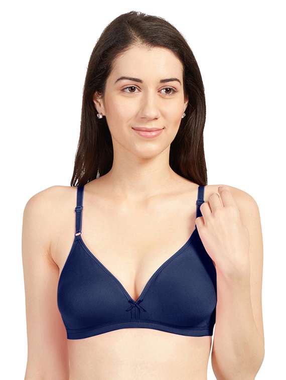 pack of 2 solid regular bra  - 19139740 -  Standard Image - 1