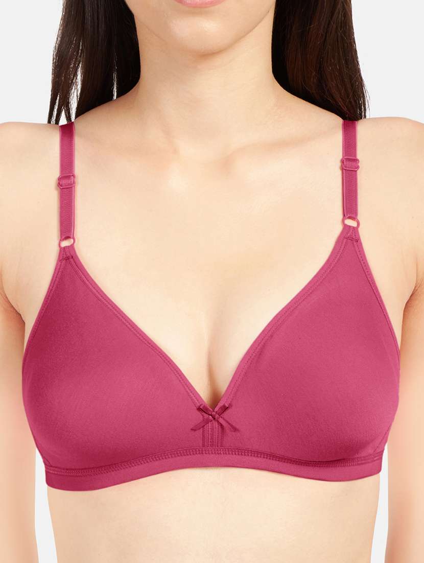 women pack of 2 solid bra combo - 19139741 -  Standard Image - 4