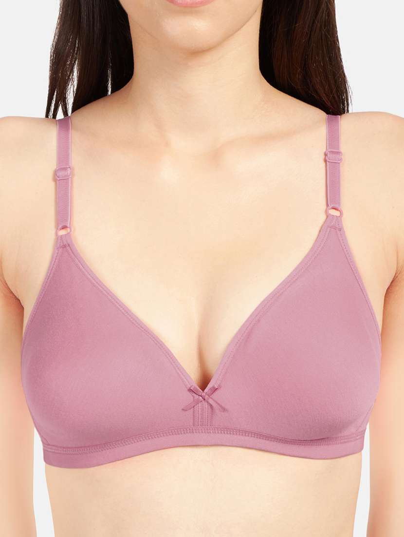 women pack of 2 solid bra combo - 19139752 - Standard Image - 4