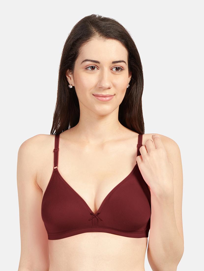 women pack of 2 solid bra combo - 19139762 - Standard Image - 1