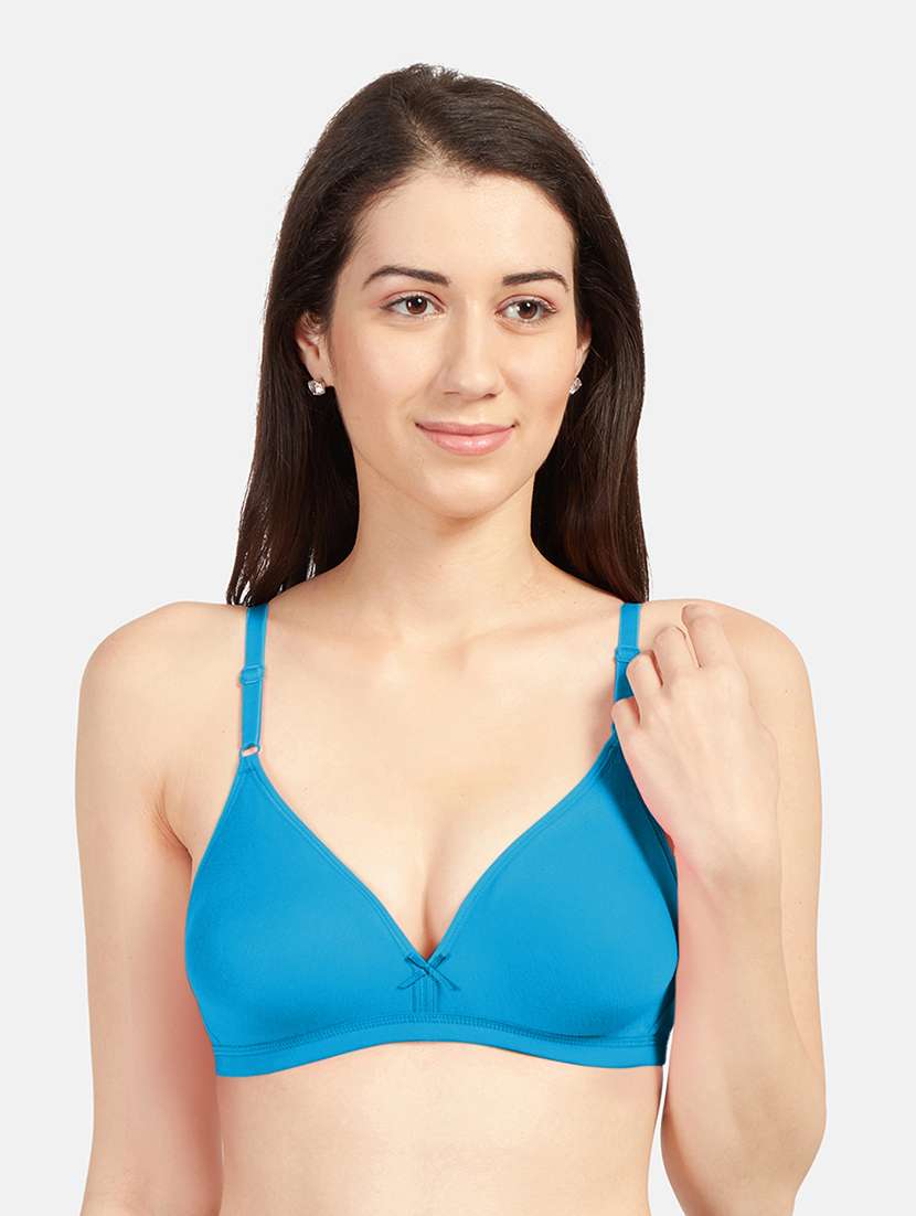 women pack of 2 solid bra combo - 19139767 -  Standard Image - 1