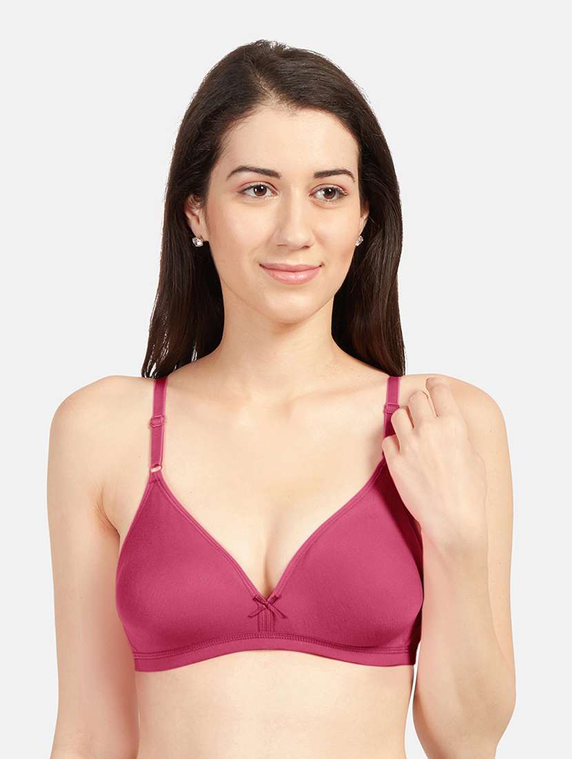 women pack of 2 solid bra combo - 19139768 -  Standard Image - 1