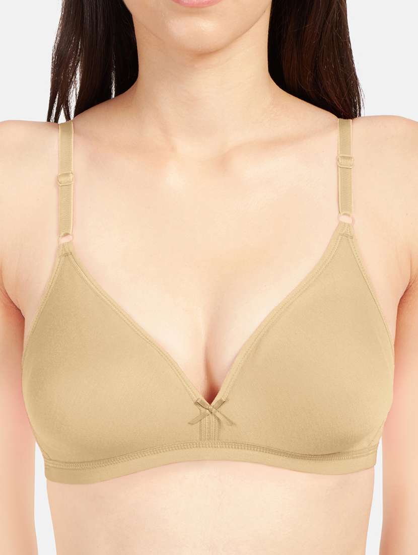 women pack of 2 solid bra combo - 19139772 -  Standard Image - 4
