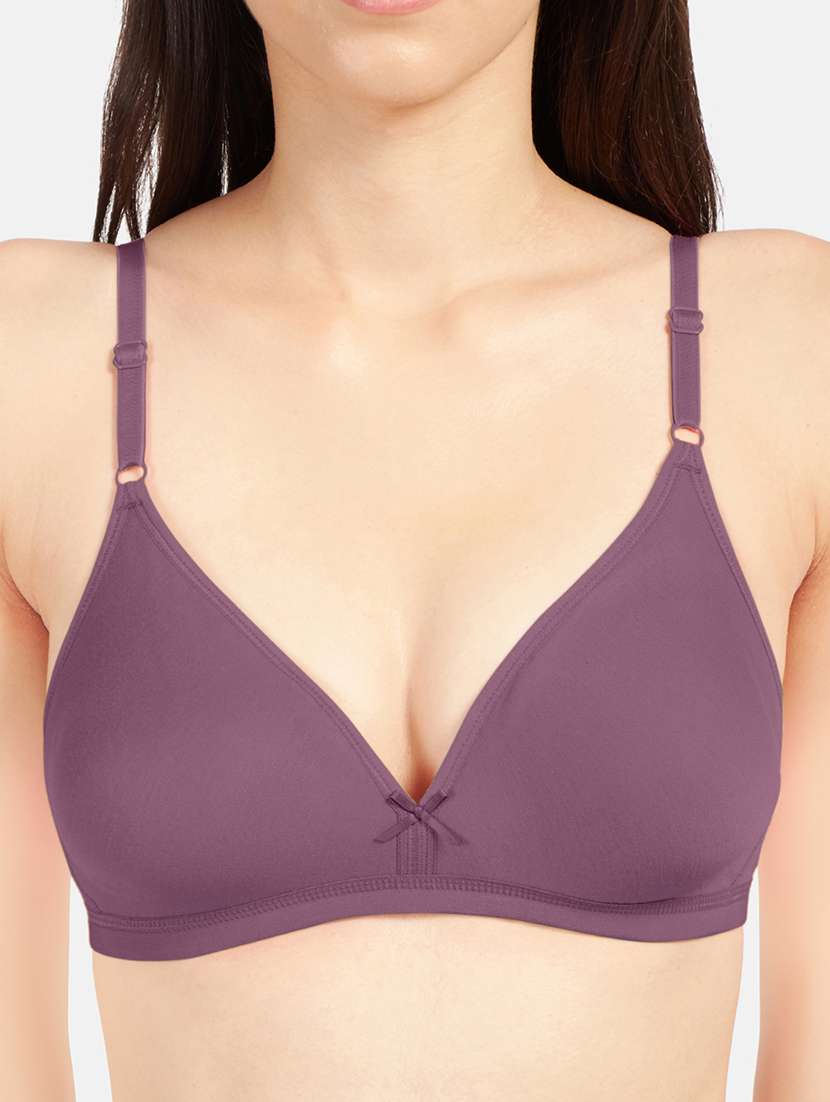 women pack of 2 solid bra combo - 19139781 -  Standard Image - 4