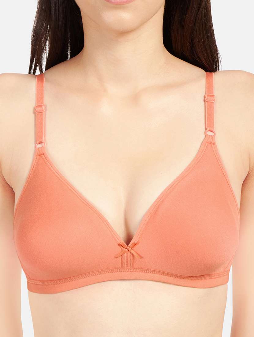 women pack of 2 solid bra combo - 19139783 -  Standard Image - 4