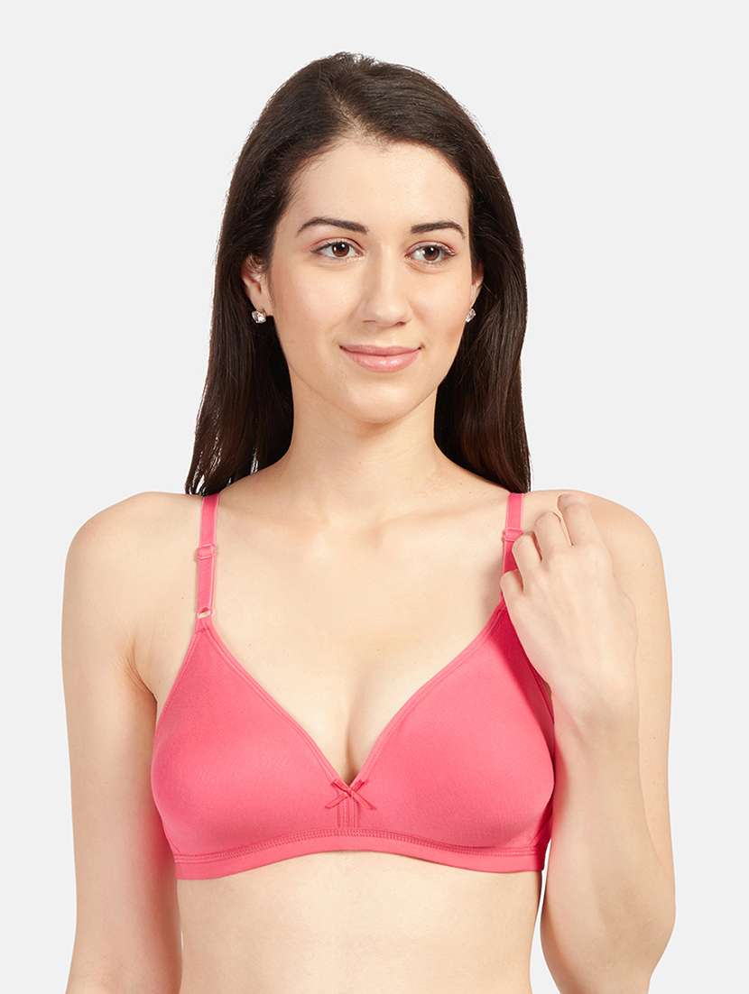 women pack of 2 solid bra combo - 19139797 -  Standard Image - 1