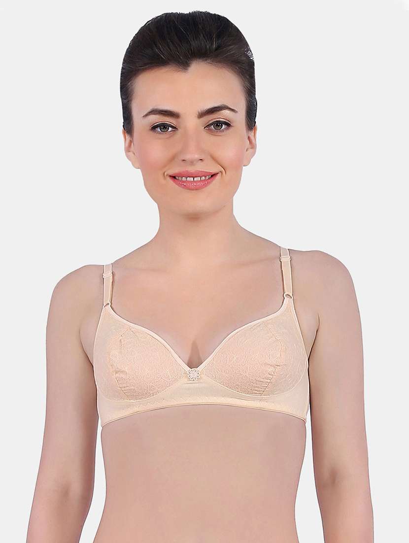 pack of 2 solid regular bra  - 19139877 -  Standard Image - 1