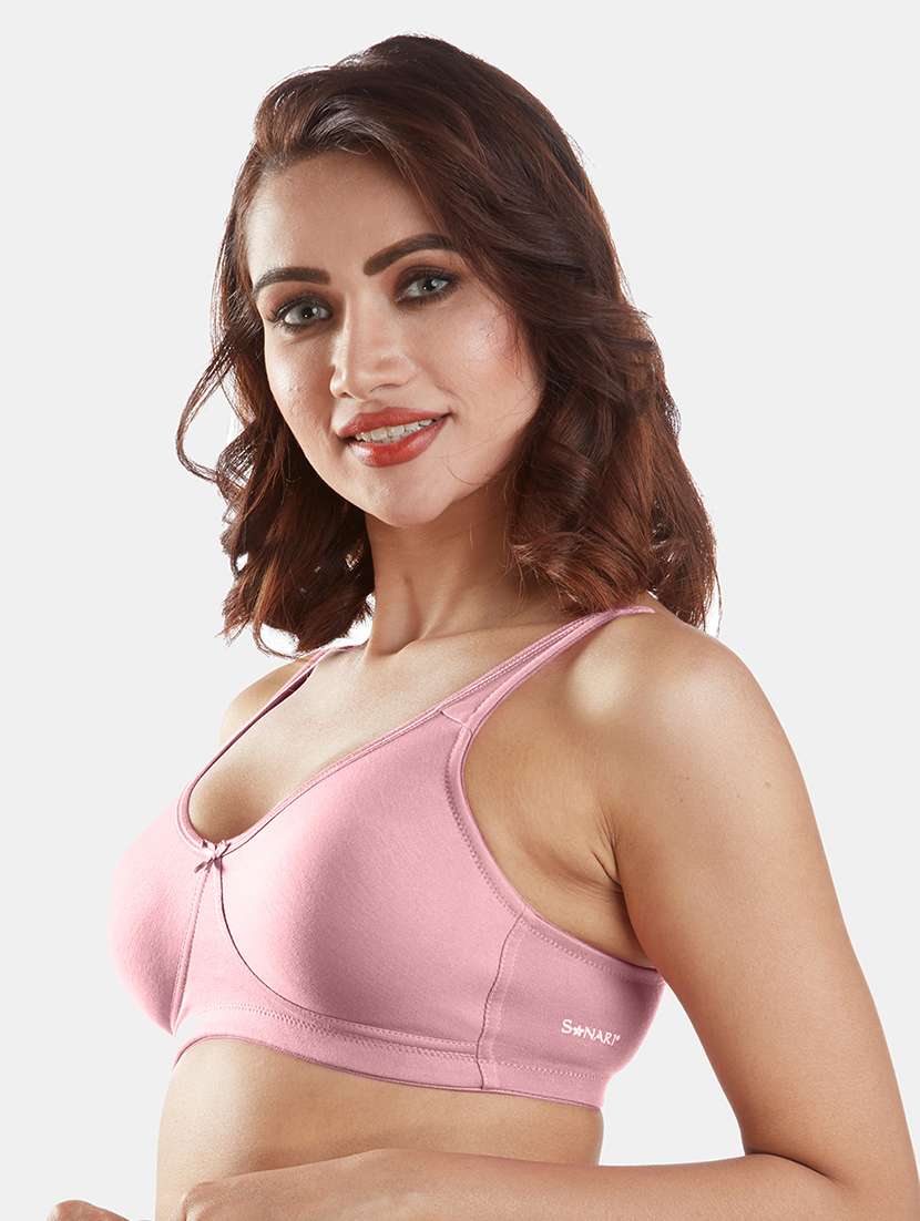 set of 2 solids sports bra - 19139976 -  Standard Image - 4