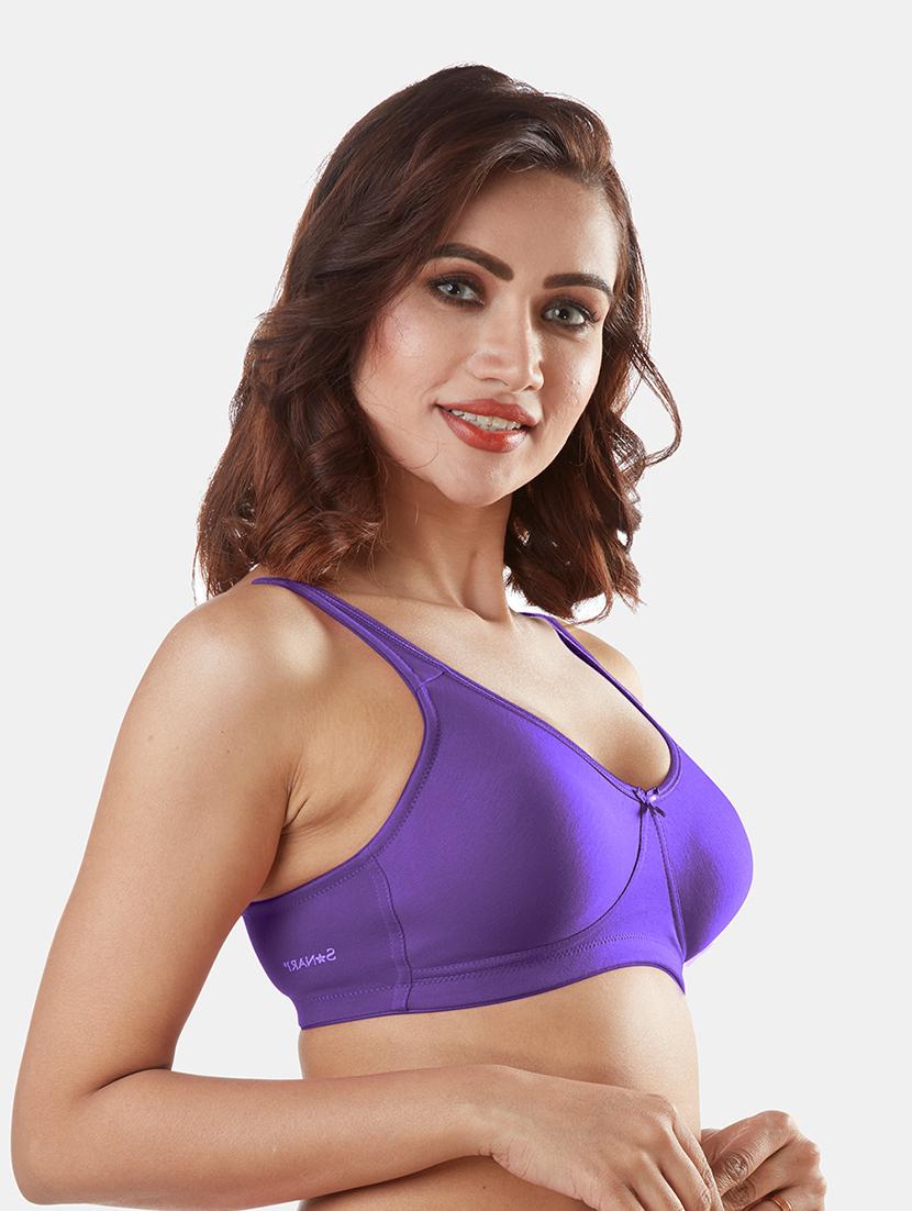 set of 2 solids sports bra - 19140008 - Standard Image - 4