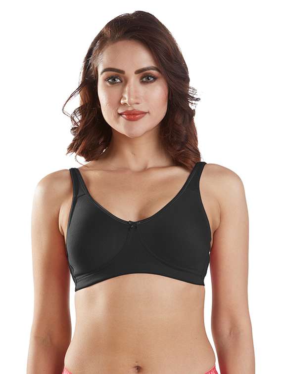 pack of 2 solid regular bra  - 19140020 -  Standard Image - 1