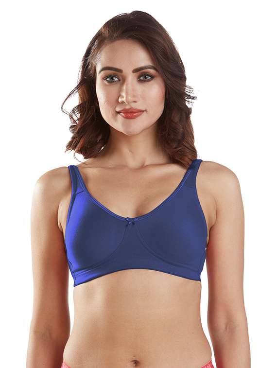 pack of 2 solid regular bra  - 19140034 -  Standard Image - 1