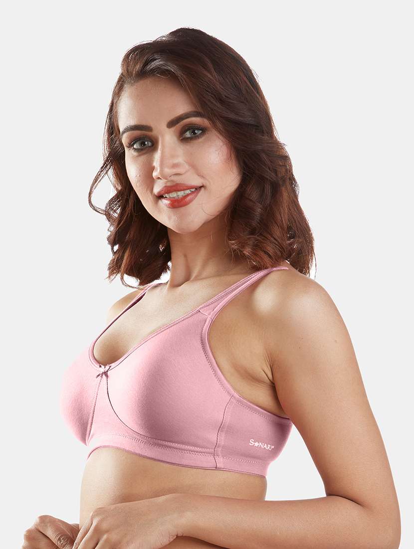 set of 2 solids sports bra - 19140042 -  Standard Image - 4