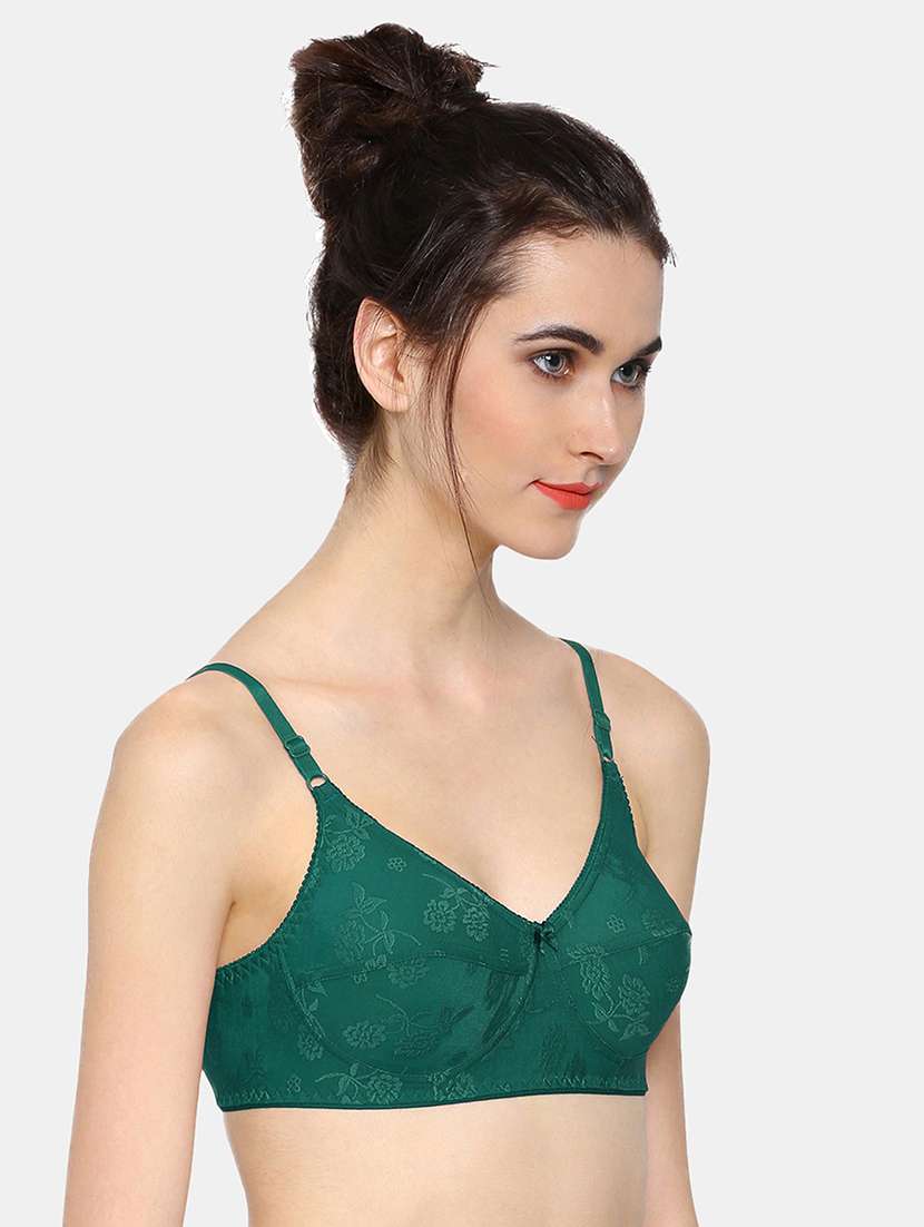 women pack of 2 solid bra combo - 19140109 -  Standard Image - 4