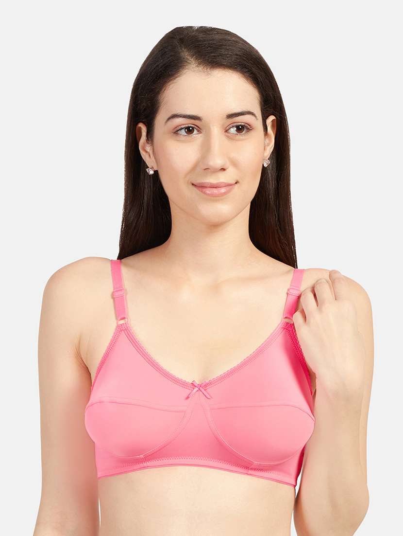 women pack of 2 solid bra combo - 19140114 -  Standard Image - 1