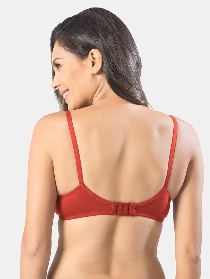 women pack of 2 solid bra combo - 19140155 -  Standard Image - 4