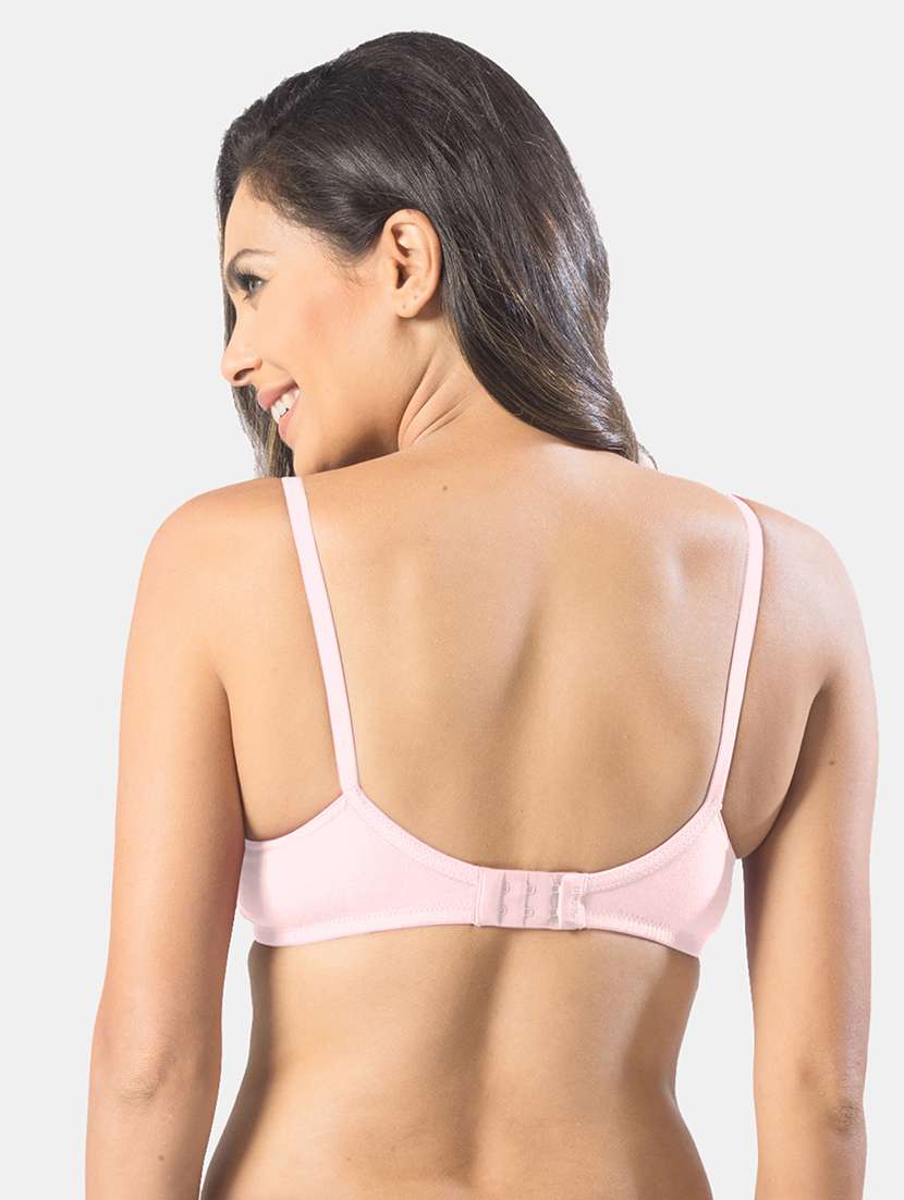 women pack of 2 solid bra combo - 19140166 -  Standard Image - 4