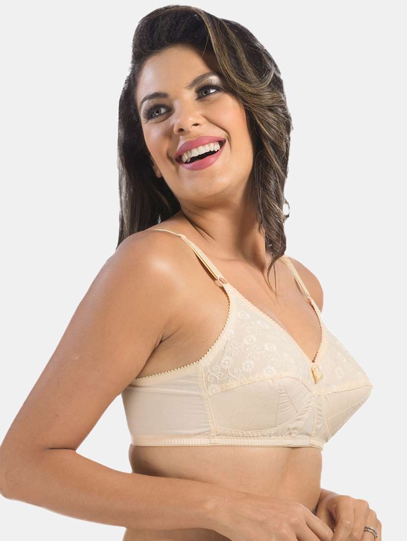 women solid regular bra - 19140324 -  Standard Image - 1