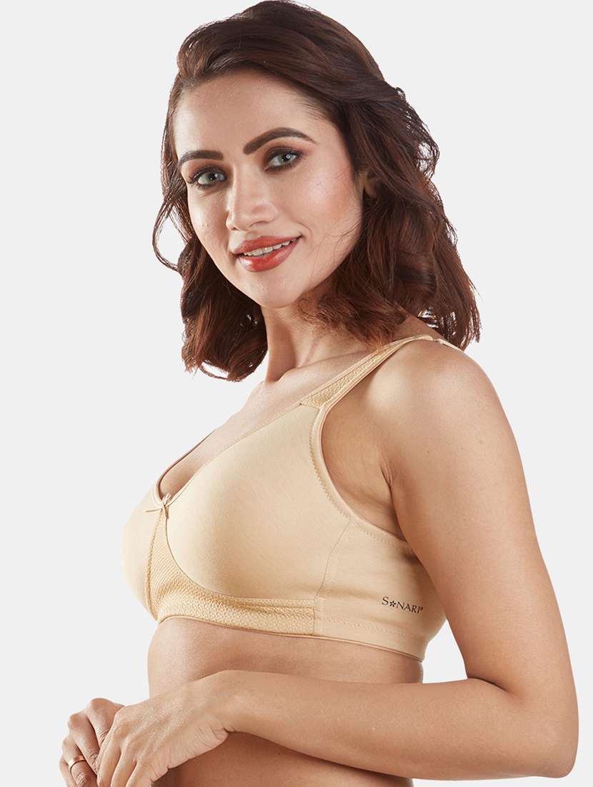 women pack of 2 solid bra combo - 19140357 -  Standard Image - 4