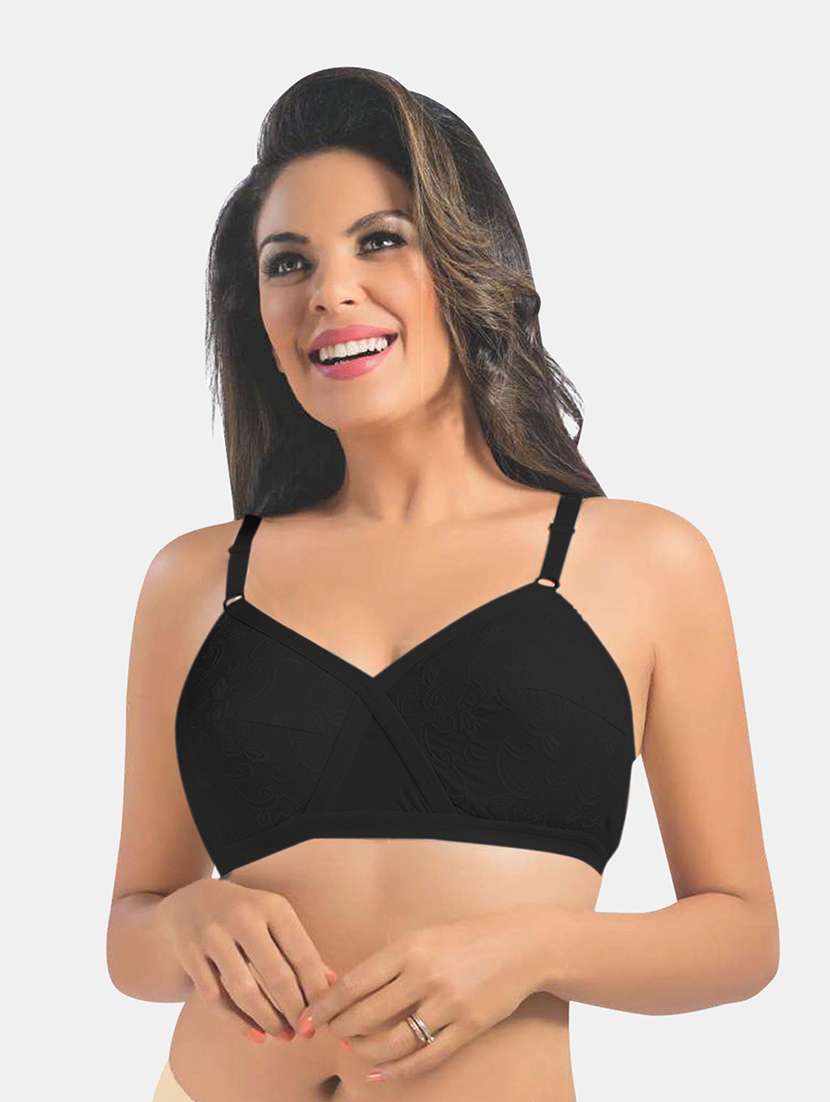 pack of 2 solid bra combo - 19140446 -  Standard Image - 1
