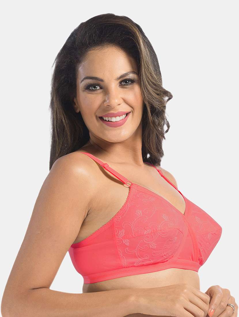 women solid regular bra - 19141026 - Standard Image - 1