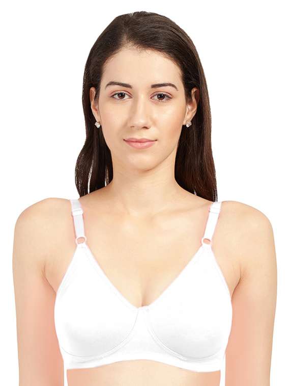 pack of 2 solid regular bra  - 19141035 -  Standard Image - 1