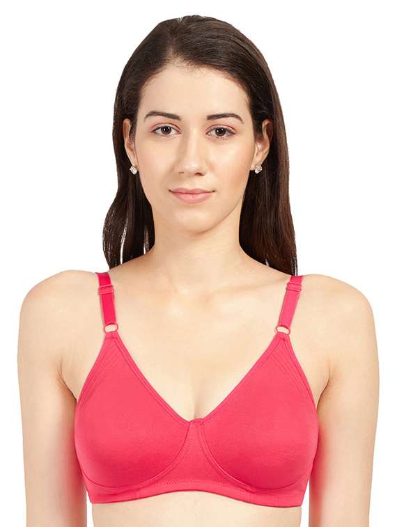 pack of 2 solid regular bra  - 19141037 -  Standard Image - 1