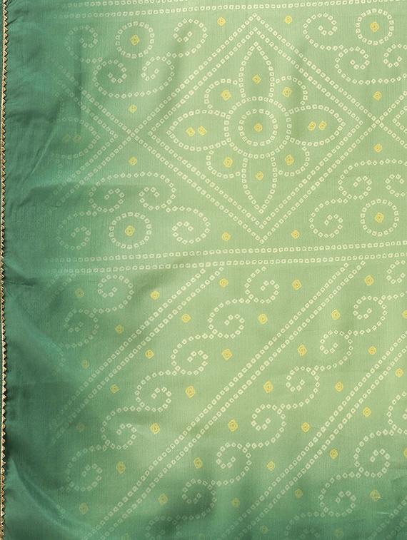 teal kurta pant set with dupatta - 19141254 - Standard Image - 4