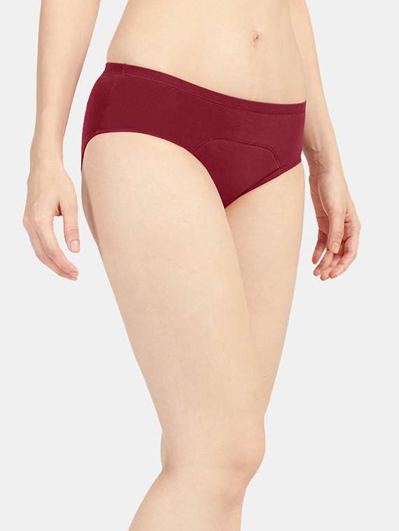 women solid cotton hipster panty combo - 19141295 -  Standard Image - 4