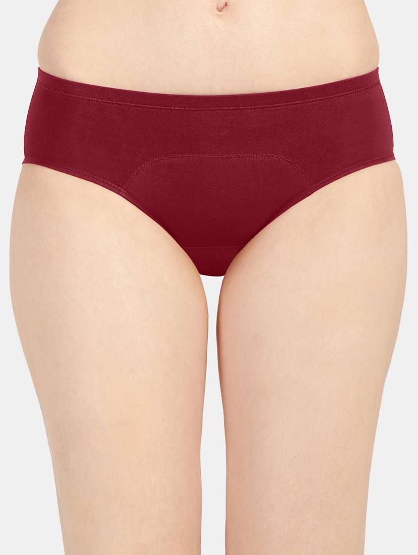 women solid cotton hipster panty combo - 19141295 -  Standard Image - 6