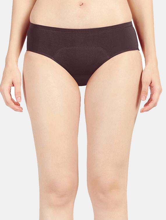 women solid cotton hipster panty combo - 19141312 - Standard Image - 1