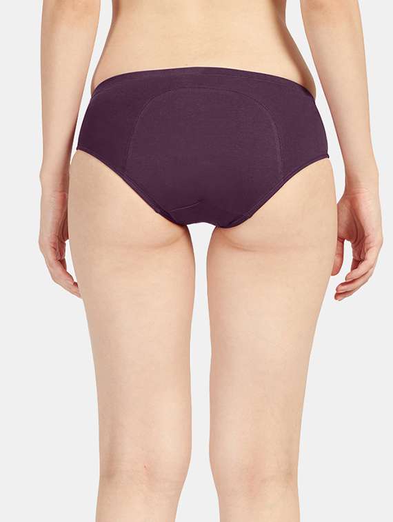 women solid cotton hipster panty combo - 19141318 -  Standard Image - 4