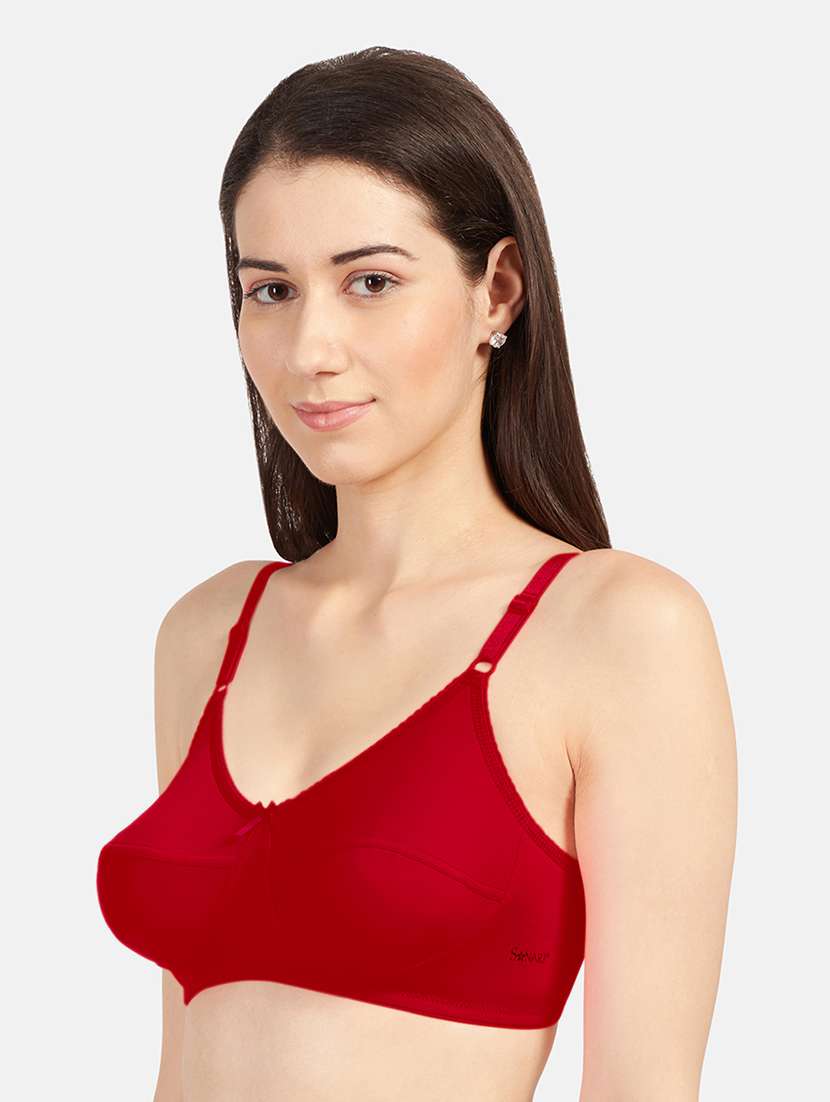 set of 2 solids t-shirt bras - 19141335 -  Standard Image - 4