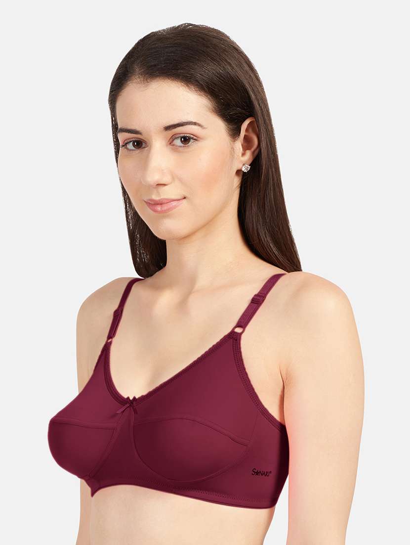 set of 2 solids t-shirt bras - 19141356 -  Standard Image - 4