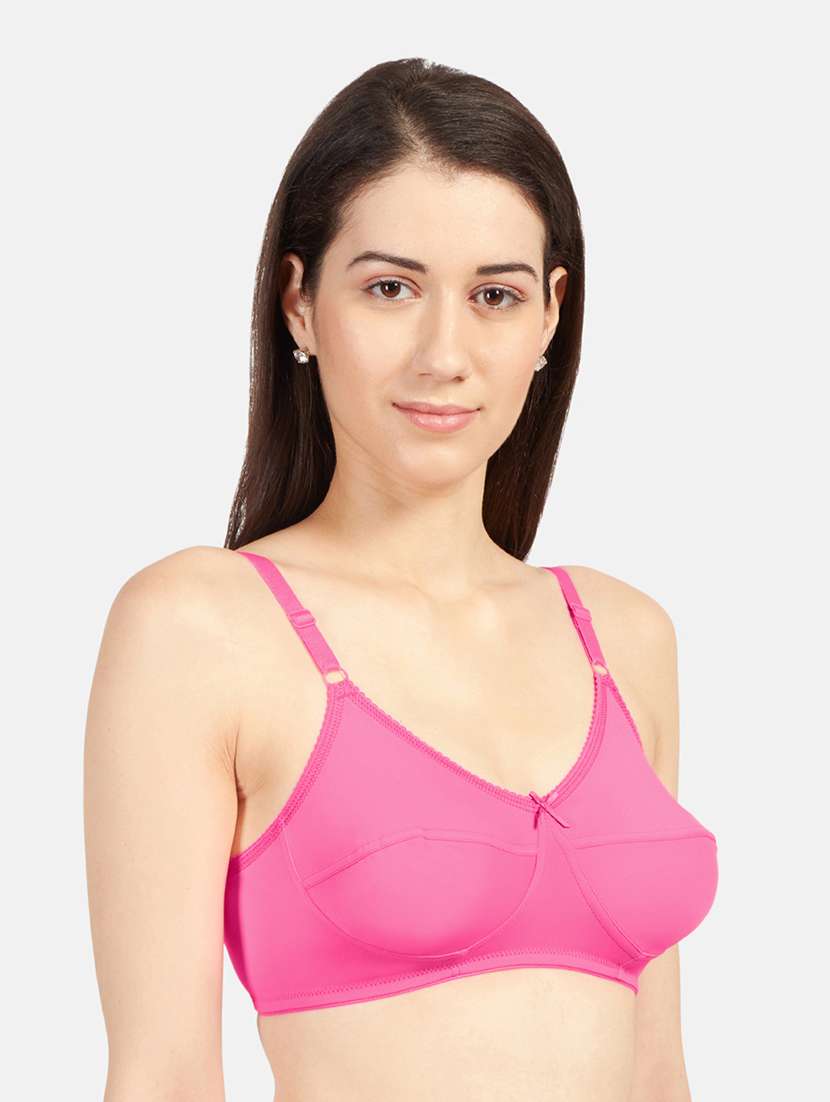 set of 2 solids t-shirt bras - 19141425 -  Standard Image - 4